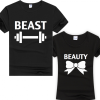 Couple shirt - Beauty and the Beast