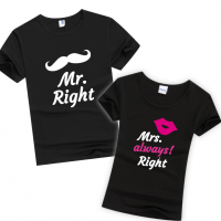 Couple shirt - Mr Mrs Right