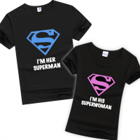 Couple shirt - Super man woman