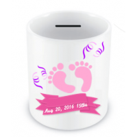 Baby Girl Shower Coin Bank Baby Girl Shower Coin Bank