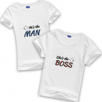 Couple T-Shirt Man Boss Couple T-Shirt Man Boss
