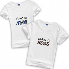 Couple T-Shirt Man Boss