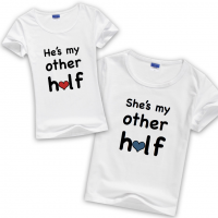 Couple T-Shirt The other half Couple T-Shirt The other half