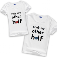 Couple T-Shirt The other half