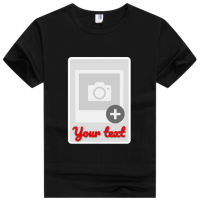 DIY own photo and text t-shirt DIY own photo and text t-shirt